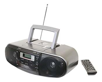 2. Panasonic RX-D55GC-K Boombox