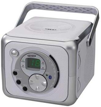 7. Jensen FM Stereo CD555 Bluetooth Boombox