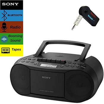 8. Sony Bluetooth Boombox Bundle