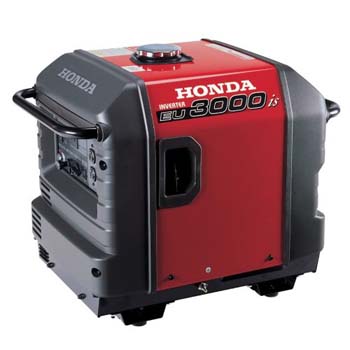10.Honda EU3000iS Gas Powered, Portable Inverter