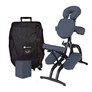 3. EARTHLITE Avila II Portable Massage Chair Package
