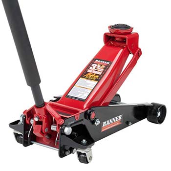 8. Blackhawk B6350 Black/Red Fast Lift Service Jack