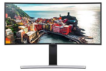 4. Samsung S34E790C - 34-Inch Curved WQHD Cinema Wide (3440 x 1440) Professional LED Monitor