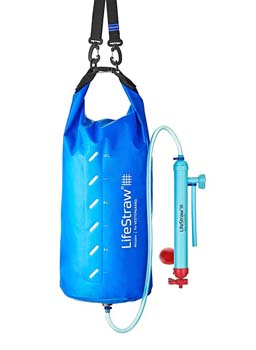 2. LifeStraw Mission Water Purification System, High-Volume Gravity-Fed Purifier for Camping and Emergency Preparedness