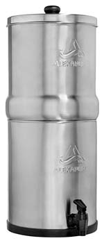 3. Alexapure Pro Stainless Steel Water Filtration System - 5,000 Gallon Throughput Capacity