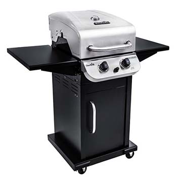 5. Char-Broil Performance 300 2-Burner Cabinet Liquid Propane Gas Grill- Stainless