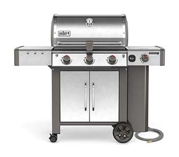 7. Weber 66004001 Genesis II LX S-340 Natural Gas Grill, Stainless Steel