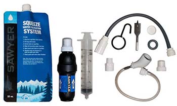 2: Sawyer Products PointOne Squeeze Water Filter System