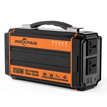 3. Rockpals 250-Watt Portable Generator