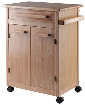 2. Winsome Wood Single Drawer Kitchen Cabinet Storage Cart.