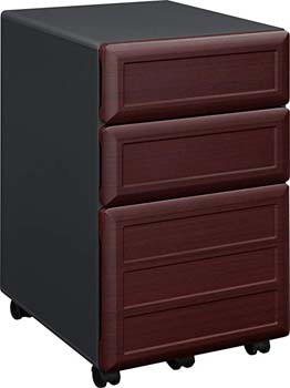 3. Altra Furniture Ameriwood Home Pursuit Mobile File Cabinet, Cherry
