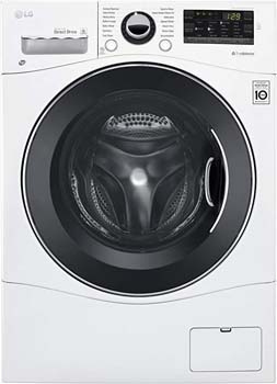 3. LG WM3488HW 24 Inch Washer/Dryer