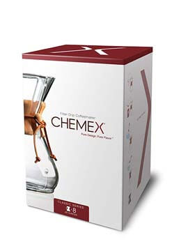 4. Pour-over Glass Coffeemaker by Chemex