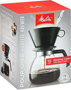 1. Cone Filter Coffeemaker by Melitta