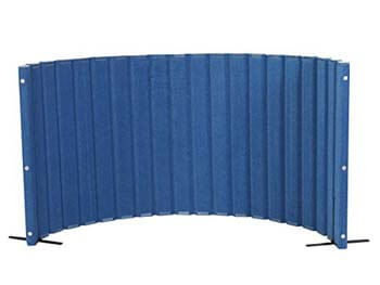 3. Angeles Blueberry Room Dividers