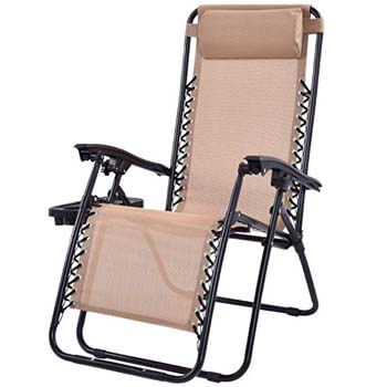 7. Goplus Folding Reclining chair