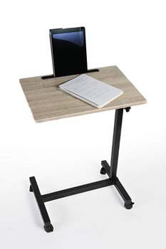 8. Adjustable Height Rolling Laptop Desk