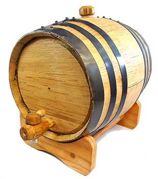7. Premium charred American oak Aging Barrel.