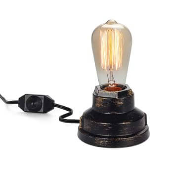 3). Vintage Table Lamp