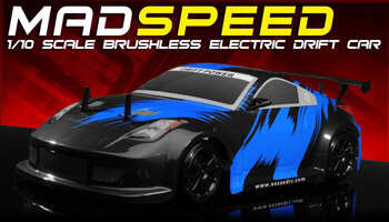 10. Exceed RC MadSpeed Brushless Edition Electric Car.