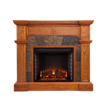 3. Southern Enterprises Cartwright Convertible Electric Fireplace