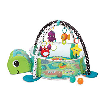 2. Infantino 3-in-1 Grow with me Activity Gym and Ball Pit