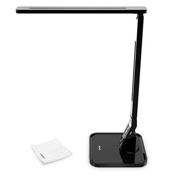 4. Vont Dimmable LED Desk Lamp, Black