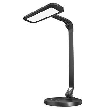 6. TaoTronics LED Fully Rotatable Dimmable Desk Lamp