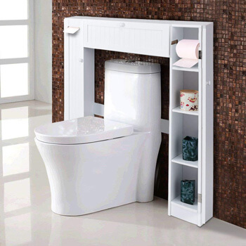 4. Giantex Over-The-Toilet Bathroom Storage Cabinet