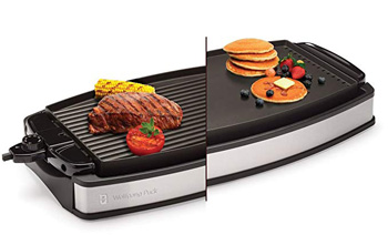 5. Wolfgang Puck Electric Reversible Grill and Griddle