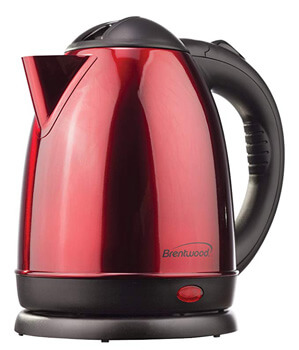 9. Brentwood KT1785 Stainless Steel Electric Tea Kettle
