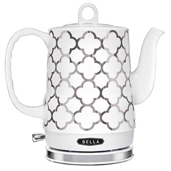 2. BELLA (14522) 1.2 Liter Electric Ceramic Tea Kettle