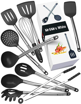 5. Kitchen Utensil Set - 10 Cooking Utensils