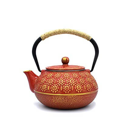 4. JINGYAT Cast Iron Teapot