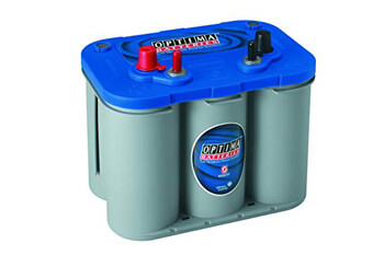 2. Optima Batteries 8016-103 D34M BlueTop Starting and Deep Cycle Marine Battery