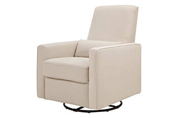 3. DaVinci Piper All-Purpose Upholstered Recliner and Swivel Glider
