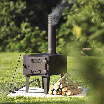 10. Kotulas Outdoor Wood-Burning Stove