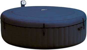 6: Intex Pure Spa 6 Person Inflatable Portable Outdoor Bubble Jets Hot Tub