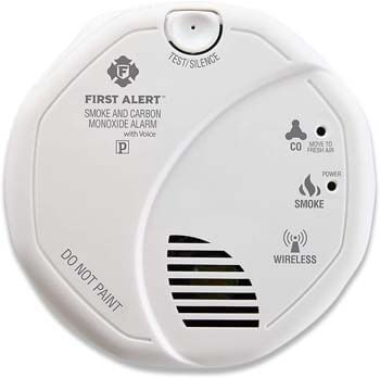 8. First Alert SCO501CN-3ST Battery Operated Combination Smoke and Carbon Monoxide Alarm