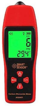 9. GXG-1987 AS8401 Handheld Carbon Monoxide Meter, High Accuracy 0-1000PPM CO Gas Detector