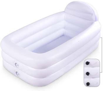 2. Inflatable Portable Bathtub