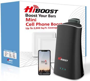 8. Hiboost Cell Phone Signal Booster for Home & Office, Boosts 4G LTE Voice and Data