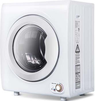 4. Merax Sentern 2.65 Cu. Ft Compact Laundry Dryer