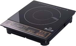 4. Duxtop 1800W Portable Induction Cooktop Countertop Burner, Gold 8100MC