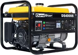 9. DuroStar DS4000S 4000 Watt Portable Recoil Start Gas Fuel Generator
