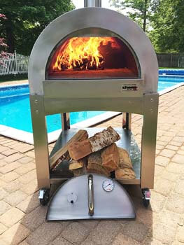 6. ilFornino Professional Series Wood Fired Pizza Oven
