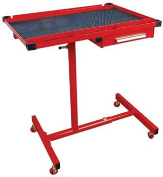 6. ATD Tools (7012 Heavy-Duty Mobile Work Table with Drawer