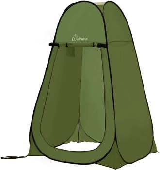 3. WolfWise Pop-up Shower Tent