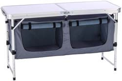 4. CampLand Outdoor Folding Table Aluminum Lightweight Height Adjustable
