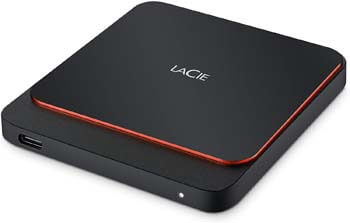 4. LaCie Portable SSD High-Performance External SSD USB-C USB 3.0 2TB